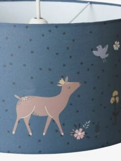 Abat-jour Pour Suspension FORÊT ENCHANTEE Bleu - Vertbaudet -Produits Pour Bébé Soldes abat jour pour suspension foret enchantee 3
