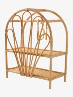 Armoire Poupon En Rotin Beige - Vertbaudet -Produits Pour Bébé Soldes armoire poupon en rotin 2