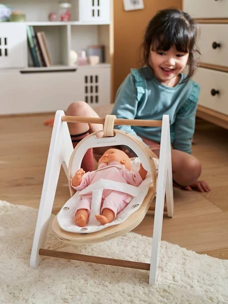 Balancelle Poupon En Bois FSC® Multicolore - Vertbaudet 3 Balancelle Poupon En Bois FSC® Multicolore - Vertbaudet