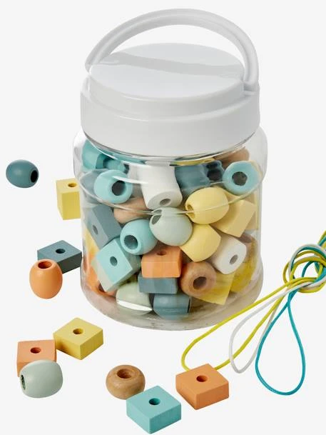 Baril De Grosses Perles En Bois FSC® Rose - Vertbaudet 7 Baril De Grosses Perles En Bois FSC® Rose - Vertbaudet – Image 5