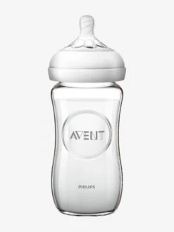 Biberon Verre 240 Ml Philips AVENT Natural Sans BPA Transparent - Philips Avent -Produits Pour Bébé Soldes biberon verre 240 ml philips avent natural sans bpa 2