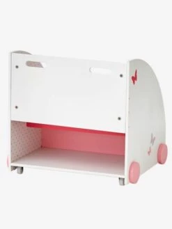 Bibliothèque à Roulettes ENVOLEE Blanc - Vertbaudet -Produits Pour Bébé Soldes bibliotheque a roulettes envolee 2