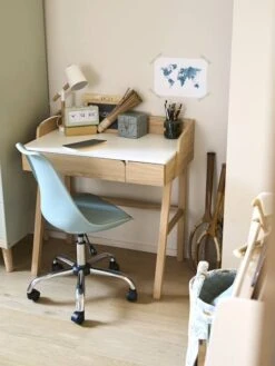 Bureau Enfant Vintage Blanc - Vertbaudet -Produits Pour Bébé Soldes bureau enfant vintage 4