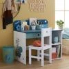 Bureau Maternelle ROAAR Blanc Moyen Uni Avec Decor - Vertbaudet 2 Bureau Maternelle ROAAR Blanc Moyen Uni Avec Decor - Vertbaudet -Produits Pour Bébé Soldes bureau maternelle roaar