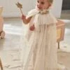 Cape à Paillettes + Baguette Blanc - Vertbaudet -Produits Pour Bébé Soldes cape a paillettes baguette