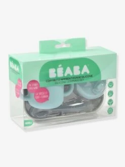 Coffret D’apprentissage 3 Pièces BEABA En Silicone Rose - Beaba -Produits Pour Bébé Soldes coffret dapprentissage 3 pieces beaba en silicone 4