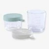 Coffret De 2 Pots De Conservation En Verre BEABA Airy Green/ Light Mist - Beaba 1 Coffret De 2 Pots De Conservation En Verre BEABA Airy Green/ Light Mist - Beaba -Produits Pour Bébé Soldes coffret de 2 pots de conservation en verre beaba