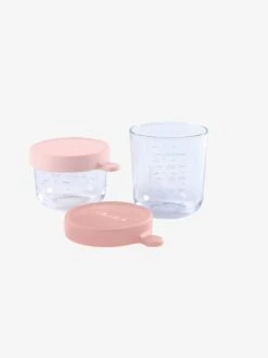 Coffret De 2 Pots De Conservation En Verre BEABA Airy Green/ Light Mist - Beaba 7 Coffret De 2 Pots De Conservation En Verre BEABA Airy Green/ Light Mist - Beaba -Produits Pour Bébé Soldes coffret de 2 pots de conservation en verre beaba 2