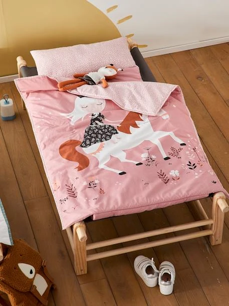 Couchage De Sieste Maternelle MINILI PRINCESSE NATURE Personnalisable Rose - Vertbaudet 7 Couchage De Sieste Maternelle MINILI PRINCESSE NATURE Personnalisable Rose - Vertbaudet – Image 6