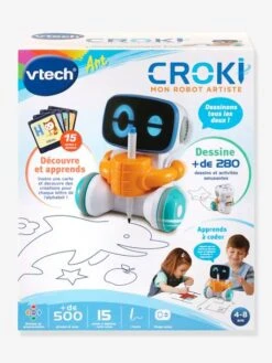 Croki Mon Robot Artiste - VTECH Multicolore - Toutes Les Marques 7 Croki Mon Robot Artiste - VTECH Multicolore - Toutes Les Marques -Produits Pour Bébé Soldes croki mon robot artiste vtech 2