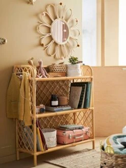 Etagère Bibliothèque Rotin 3 Niveaux Eden Naturel - Vertbaudet -Produits Pour Bébé Soldes etagere bibliotheque rotin 3 niveaux eden 3