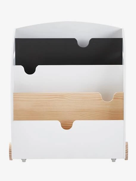 Etagère Pour Livres à Roulettes LIGNE SCHOOL Rose - Vertbaudet 5 Etagère Pour Livres à Roulettes LIGNE SCHOOL Rose - Vertbaudet – Image 3