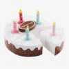 Gâteau D'anniversaire En Bois FSC® Multicolore - Vertbaudet -Produits Pour Bébé Soldes gateau danniversaire en bois fsc