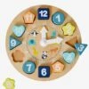 Horloge D'apprentissage En Bois FSC® Multicolore - Vertbaudet 1 Horloge D'apprentissage En Bois FSC® Multicolore - Vertbaudet -Produits Pour Bébé Soldes horloge dapprentissage en bois fsc