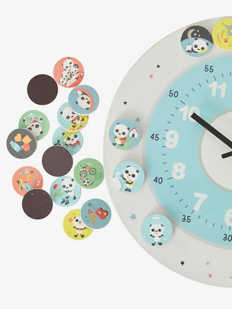 Horloge De La Journée Avec Magnets En Bois FSC® Multicolore - Vertbaudet 4 Horloge De La Journée Avec Magnets En Bois FSC® Multicolore - Vertbaudet – Image 2