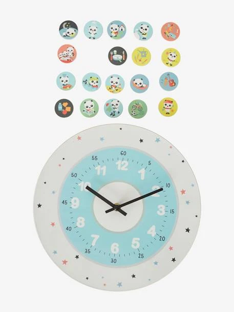 Horloge De La Journée Avec Magnets En Bois FSC® Multicolore - Vertbaudet 5 Horloge De La Journée Avec Magnets En Bois FSC® Multicolore - Vertbaudet – Image 3