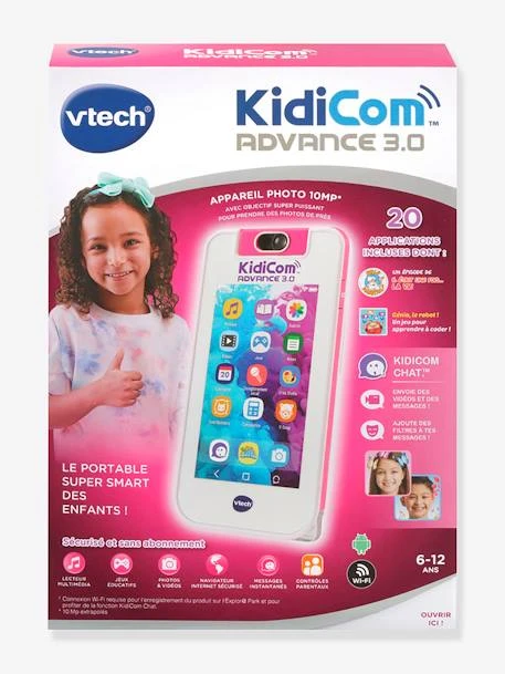 Kidicom Advance 3.0 - VTECH Rose - Toutes Les Marques 6 Kidicom Advance 3.0 - VTECH Rose - Toutes Les Marques – Image 4