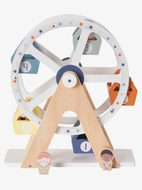 La Grande Roue Des Amis Des Petits En Bois FSC® Blanc - Vertbaudet 4 La Grande Roue Des Amis Des Petits En Bois FSC® Blanc - Vertbaudet – Image 3