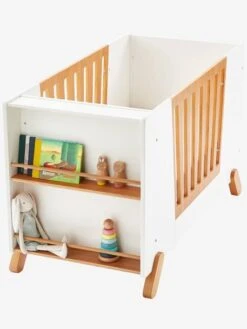 Lit Bébé Avec Barrière Amovible + Rangement Bibliothèque LIGNE PIROUETTE Blanc - Vertbaudet 11 Lit Bébé Avec Barrière Amovible + Rangement Bibliothèque LIGNE PIROUETTE Blanc - Vertbaudet -Produits Pour Bébé Soldes lit bebe avec barriere amovible rangement bibliotheque ligne pirouette 3