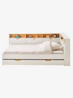 Lit Enfant Multi Rangements TRÉSOR Blanc - Vertbaudet 11 Lit Enfant Multi Rangements TRÉSOR Blanc - Vertbaudet -Produits Pour Bébé Soldes lit enfant multi rangements tresor 3