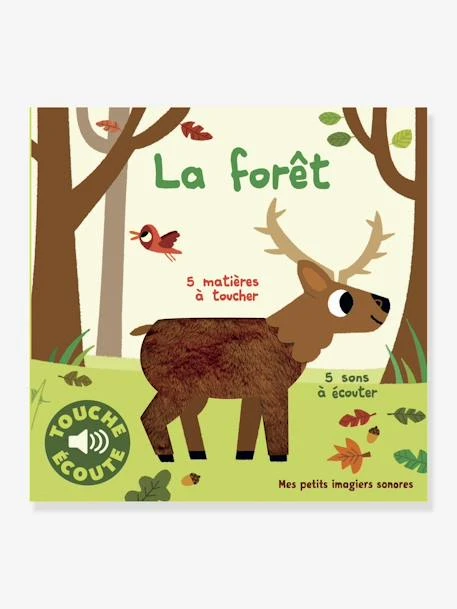 Livre Sonore Et Tactile La Forêt GALLIMARD JEUNESSE Vert - Gallimard 3 Livre Sonore Et Tactile La Forêt GALLIMARD JEUNESSE Vert - Gallimard