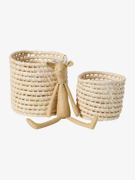 Lot De 2 Paniers Feuilles De Maïs Naturel - Vertbaudet 3 Lot De 2 Paniers Feuilles De Maïs Naturel - Vertbaudet