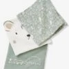 Lot De 3 Langes En Gaze De Coton DANS LES BOIS Multicolore - Vertbaudet 1 Lot De 3 Langes En Gaze De Coton DANS LES BOIS Multicolore - Vertbaudet -Produits Pour Bébé Soldes lot de 3 langes en gaze de coton dans les bois