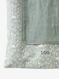 Matelas à Langer + 2 Tapis De Change DANS LES BOIS Vert Sauge - Vertbaudet 11 Matelas à Langer + 2 Tapis De Change DANS LES BOIS Vert Sauge - Vertbaudet -Produits Pour Bébé Soldes matelas a langer 2 tapis de change dans les bois 4