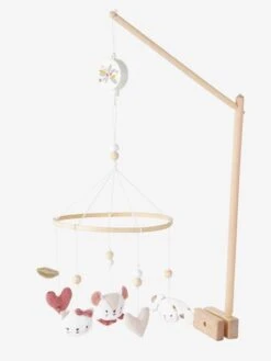 Mobile Musical GRENIER Rose - Vertbaudet -Produits Pour Bébé Soldes mobile musical grenier 5