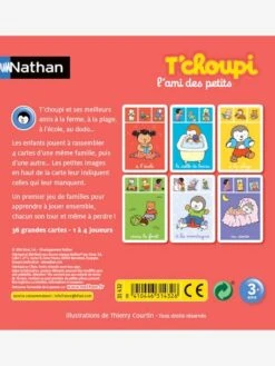 Mon Premier Jeu De Familles T'choupi NATHAN Rouge - Nathan 11 Mon Premier Jeu De Familles T'choupi NATHAN Rouge - Nathan -Produits Pour Bébé Soldes mon premier jeu de familles tchoupi nathan 4