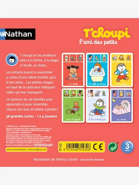 Mon Premier Jeu De Familles T'choupi NATHAN Rouge - Nathan 7 Mon Premier Jeu De Familles T'choupi NATHAN Rouge - Nathan – Image 5