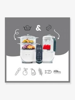 Pack Robot BABYMOOV Nutribaby+/3 Babybols Blanc - Babymoov -Produits Pour Bébé Soldes pack robot babymoov nutribaby3 babybols 3