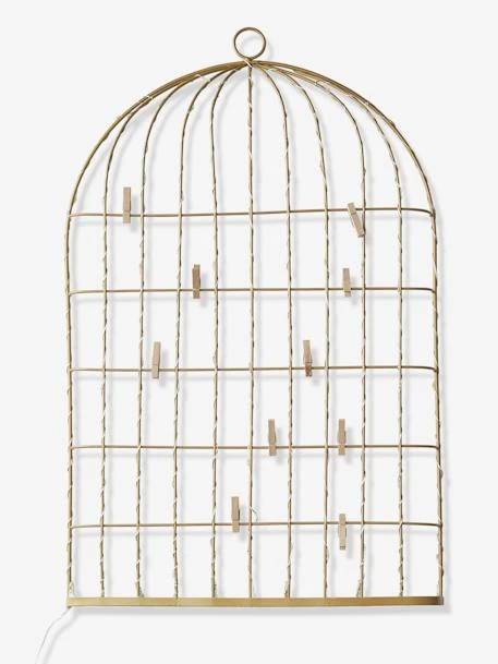 Pêle-mêle Lumineux Cage à Oiseaux Doré - Vertbaudet 4 Pêle-mêle Lumineux Cage à Oiseaux Doré - Vertbaudet – Image 2