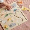 Puzzle Boutons Jungle En Bois FSC® Multicolore - Vertbaudet 1 Puzzle Boutons Jungle En Bois FSC® Multicolore - Vertbaudet -Produits Pour Bébé Soldes puzzle boutons jungle en bois fsc