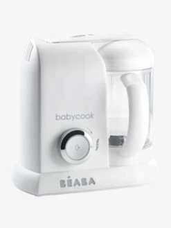 Robot 4 En 1 BEABA Babycook Solo Blanc/vert - Beaba -Produits Pour Bébé Soldes robot 4 en 1 beaba babycook solo 2