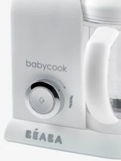 Robot 4 En 1 BEABA Babycook Solo Blanc/vert - Beaba -Produits Pour Bébé Soldes robot 4 en 1 beaba babycook solo 5