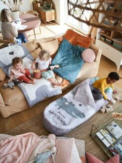 Sac De Couchage Readybed® Avec Matelas Intégré SAFARI Gris - Vertbaudet -Produits Pour Bébé Soldes sac de couchage readybed avec matelas integre safari 3