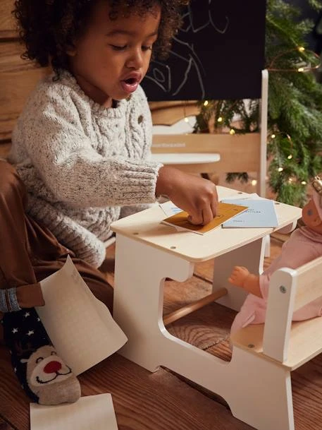 Salle De Classe Pour Poupon En Bois FSC® Multicolore - Vertbaudet 3 Salle De Classe Pour Poupon En Bois FSC® Multicolore - Vertbaudet – Image 2