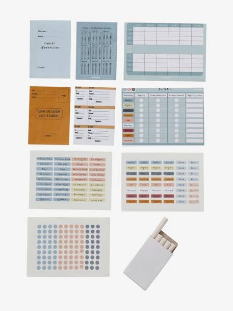 Salle De Classe Pour Poupon En Bois FSC® Multicolore - Vertbaudet 5 Salle De Classe Pour Poupon En Bois FSC® Multicolore - Vertbaudet – Image 4
