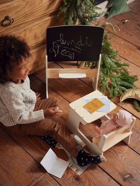 Salle De Classe Pour Poupon En Bois FSC® Multicolore - Vertbaudet 2 Salle De Classe Pour Poupon En Bois FSC® Multicolore - Vertbaudet