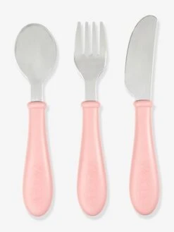 Set 3 Couverts D'apprentissage Inox BEABA Airy Green - Beaba -Produits Pour Bébé Soldes set 3 couverts dapprentissage inox beaba 5