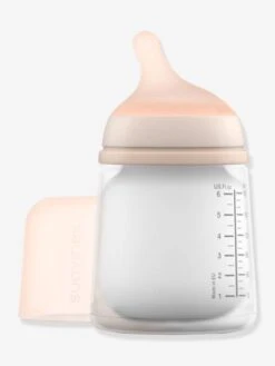 Set Biberon Zero.Zero + Sucette SUAVINEX Rose Nude - Suavinex -Produits Pour Bébé Soldes set biberon zero.zero sucette suavinex 3