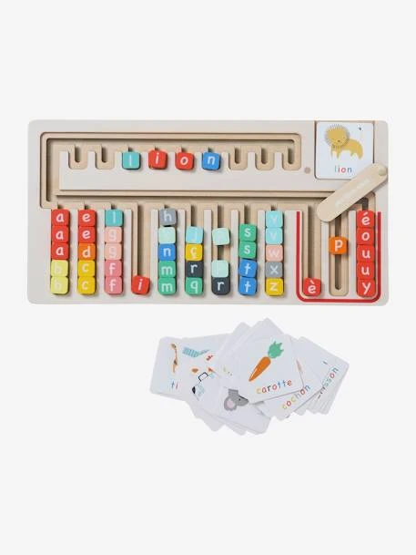 Tablette De Lecture Et D'écriture En Bois FSC® Multicolore - Vertbaudet 4 Tablette De Lecture Et D'écriture En Bois FSC® Multicolore - Vertbaudet – Image 2