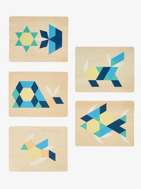Tangram En Bois FSC® Multicolore - Vertbaudet 6 Tangram En Bois FSC® Multicolore - Vertbaudet – Image 4
